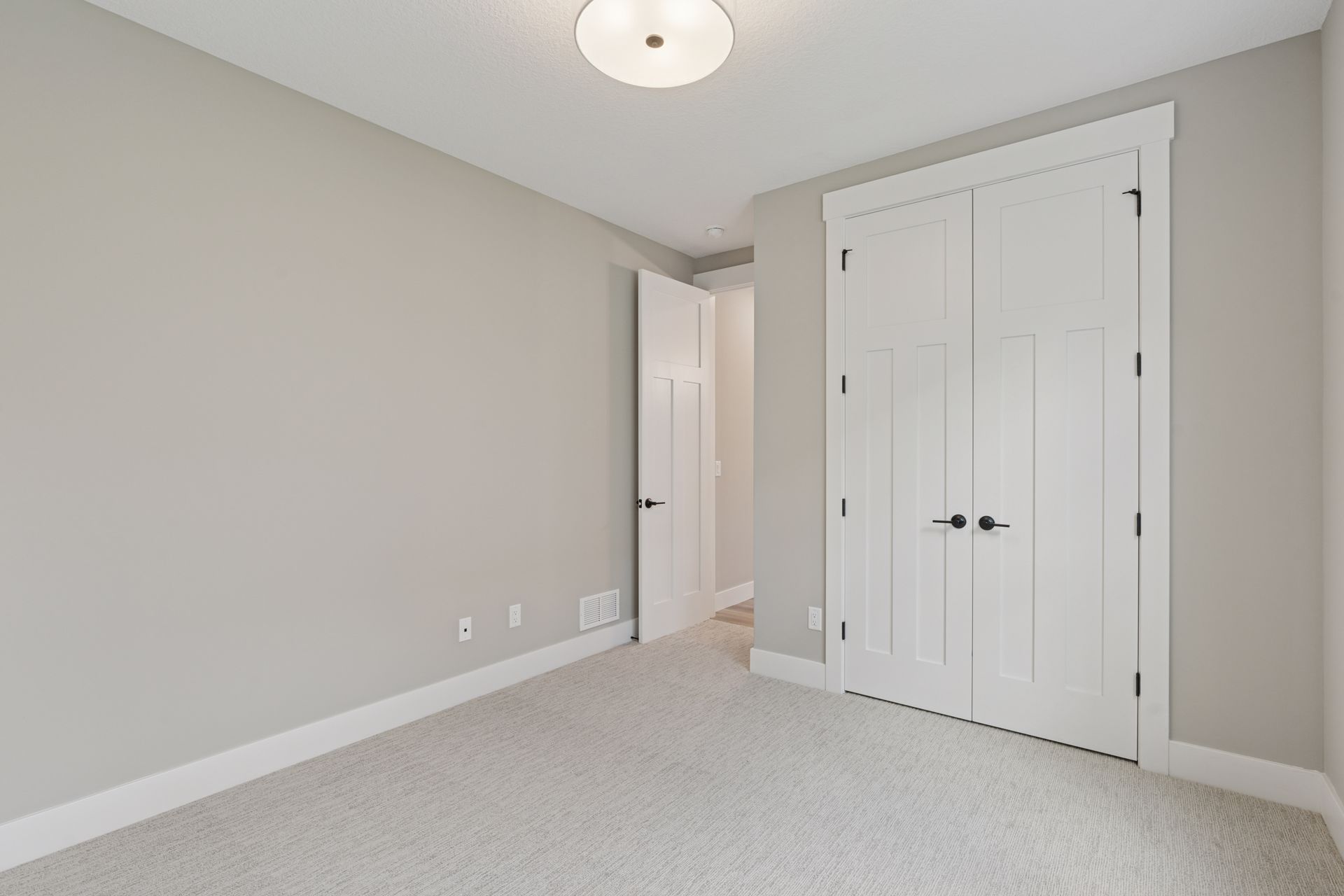 Bedroom #3 closet doors